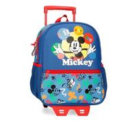 Disney Peek A Boo Equipaje- Bolsa de Mensajero, Niños, Azul