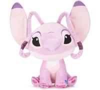 Disney Peluche Lilo & Stitch - Ángel Lil Bodz 20 cm con sonidos musicales hawaianos - Altura 20 cm