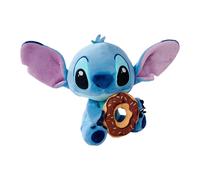Simba Peluche Disney Stitch con Rosquilla 25 cm Felpa Suave Diseño Dulce con Gesto Adorable Ideal para Regalar o Coleccionar Desde los Primeros Meses Producto Oficial (6315870518)
