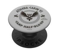 Disney Percy Jackson and the Olympians Athena Cabin Vl Badge PopSockets PopGrip Adhesivo