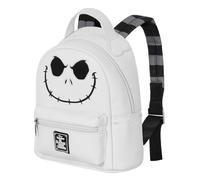Disney Pesadilla Antes de Navidad Bone-Mochila Heady Pequeña, Blanco, 22 x 25 cm, Capacidad 5 L