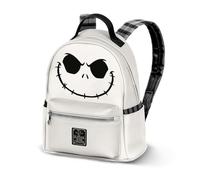 Disney Pesadilla Antes de Navidad Bone-Mochila Heady Pequeña, Blanco, 22 x 25 cm, Capacidad 5 L
