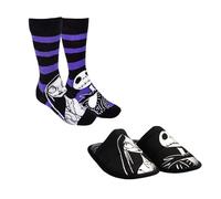 Disney Pesadilla Antes de Navidad Zapatillas de Estar por Casa para Mujer y Hombre, Pantuflas y Calcetines, Talla EU 40/41