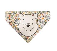 Disney Pet Bandana Winnie The Pooh cara sonriente follaje Collage Multi Color Slip On Collar Bandana