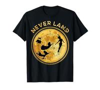 Disney Peter Pan Flying Never Land Compass - Camiseta gráfica Camiseta