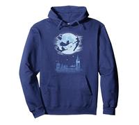 Disney Peter Pan Kids Night Flight Moon Sudadera con Capucha, Unisex para adultos, Azul Marino, XXL