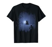 Disney Peter Pan Moonlit Pirate Ship Silhouette - Camiseta Camiseta