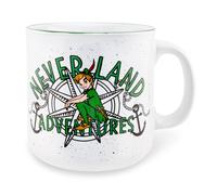 Disney Peter Pan Neverland Adventures ceramic camper Mug Holds 20 Ounces