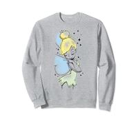 Disney Peter Pan Tinkerbell Airbrush Style Sketch Sudadera
