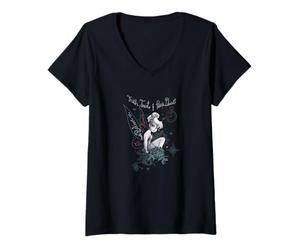 Disney Peter Pan Tinkerbell Swirly Faith Trust & Pixie Dust Camiseta Cuello V
