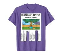 Disney Phineas and Ferb Missing Platypus Where's Perry? Camiseta