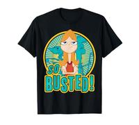 Disney Phineas And Ferb So Busted Poster Camiseta