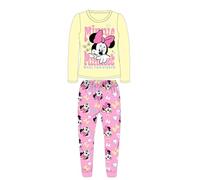 DISNEY Pijama 2 Piezas T Shirt + Pantalon Kid (2 à 8Años) Minnie Dulce Linda Caliente - Pack de 2: Conjunto Pijama Estampado Niña Niño Modelo DIS MF 5204B997-S1-5AÑOS