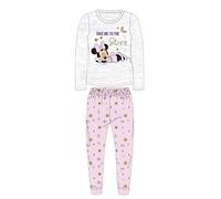 Disney Pijama 2 Piezas T Shirt + Pantalon Kid (2 à 8Años) Minnie Dulce Linda Caliente - Pack de 2: Conjunto Pijama Estampado Niña Niño Modelo DIS MF 5204B959-S2-6AÑOS
