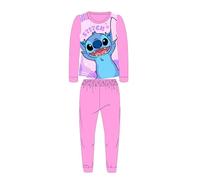 Disney Pijama 2 Piezas T Shirt + Pantalon Kid (2 à 8Años) Polar Lilo & Stitch Dulce Linda Caliente - Pack de 2: Conjunto Pijama Estampado Niña Niño Modelo DIS lis 5204C413-S2-3AÑOS