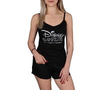 Disney Pijama de algodón para Mujer, Pijama sin Tirantes, Pijama de Verano Oeko-Tex L