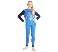 Disney Pijama de Lilo & Stitch | Pijamas Stitch Girls | Regalos de Stitch para Niñas | Conjunto de pijama de algodón Stitch & Angel | Ropa de dormir para niñas, mercancía oficial de Stitch -, azul, 10