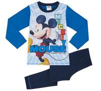 Disney Pijama de Manga Larga Mickey Mouse para niño - 2-3 Años: 98cm