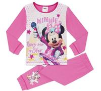 Disney Pijama de Manga Larga niñas Minnie Mouse - 2-3 Años: 98cm