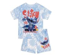 Disney Pijama De Niña Lilo Y Stitch, Pijamas Niña Manga Corta, Set De Pijama Stitch, Azul 5-6 Años