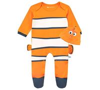 Disney Pijama Entera con gorro para Niños Bebés Buscando a Nemo Naranja 9-12 Meses