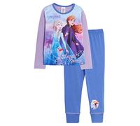 Disney - Pijama infantil de 2 piezas, diseño de Elsa Anna Olaf, conjunto para dormir. Viaje mágico 7-8 Años