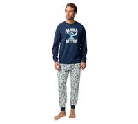 Disney Pijama Manga Larga Aloha Stitch para Hombre
