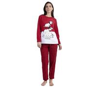 Disney Pijama Manga Larga Calentito Dalmatians Varsity para Mujer