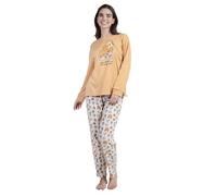 Disney Pijama Manga Larga Calentito Love Dinner para Mujer