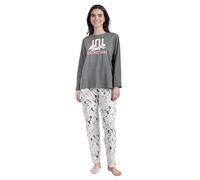 Disney Pijama Manga Larga Dalmatians Varsity para Mujer