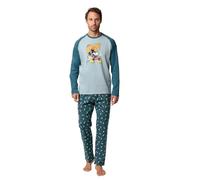 Disney Pijama Manga Larga Lost Mickey para Hombre