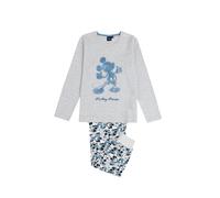 Disney Pijama Manga Larga Mickey Jeans para Niño