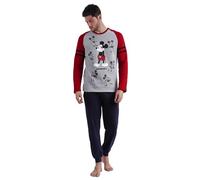 Disney Pijama Manga Larga Mickey Shadows para Hombre