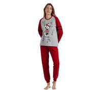 Disney Pijama Manga Larga Mickey Shadows para Mujer