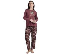 Disney Pijama Manga Larga Minnie Mouse para Mujer