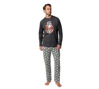 Disney Pijama Manga Larga Nightmare para Hombre