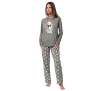 Disney Pijama Manga Larga Nightmare para Mujer