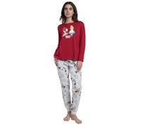 Disney Pijama Manga Larga Red Alice in Wonderland para Mujer