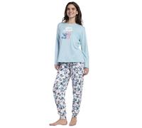 Disney Pijama Manga Larga Stitch Angel para Mujer