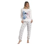 Disney Pijama Manga Larga Ohana para Mujer