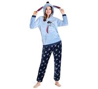 Disney Pijama Mujer Invierno Polar Stitch Minnie Marie Simba Winnie The Pooh