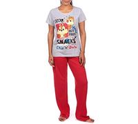 Disney Pijama para Mujer Chip y Chop Gris Size XX-Large