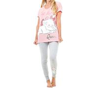 Disney Pijama para Mujer Los Aristogatos Rosa Large