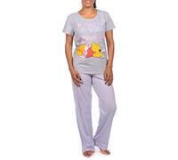 Disney Pijama para Mujer Winnie The Pooh Gris Size Medium