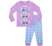 Disney Pijama para Niñas Lilo & Stitch Morado 10-11 años