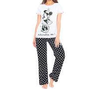 Disney Pijama | Pijamas de Mujer Algodon Minnie Mouse - Talla XL