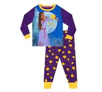 Disney Pijama Wish | Pijama De Niña Wish | Pijamas Niña Invierno | Morado 3-4 años
