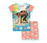 Disney Pijamas de Manga Corta para niñas Moana Azul 6-7 Años