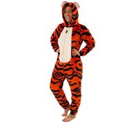 Disney Pijamas Mono Tigger Winnie The Pooh Adultos | Pijama Mono Mujer | Tallas pequeñas a XXL | Mercancía Oficial de Winnie The Pooh | Grande