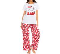 Disney Pijamas para Mujer 101 Dálmatas Rojo Medium